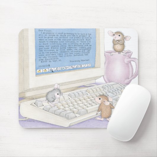 Haus-MausDesigns® Mausunterlagen Mousepad (Mit Mouse)