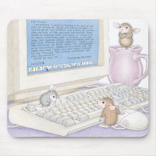 Haus-MausDesigns® Mausunterlagen Mousepad (Vorne)