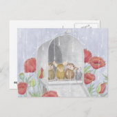 Haus-MausDesigns® Postkarte (Vorne/Hinten)