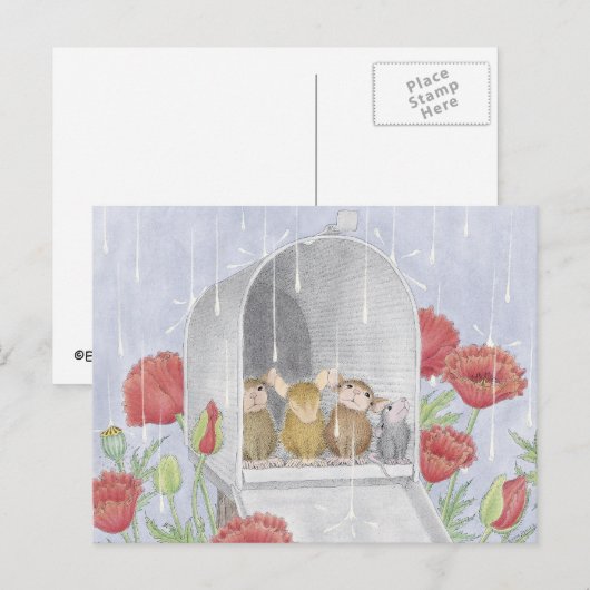 Haus-MausDesigns® Postkarte (Vorne/Hinten)