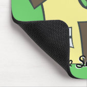 Haus-Mausunterlage Mousepad (Ecke)