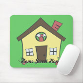 Haus-Mausunterlage Mousepad (Mit Mouse)