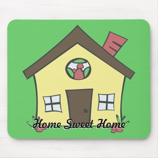 Haus-Mausunterlage Mousepad (Vorne)