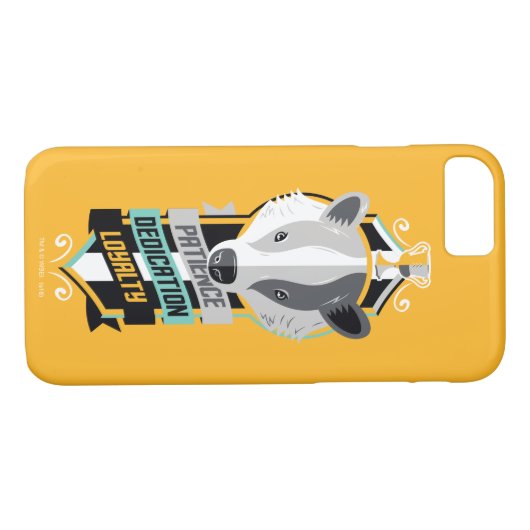 Haus-Merkmale Sigil Harry Potters | HUFFLEPUFF™ Case-Mate iPhone Hülle (Rückseite (Horizontal))