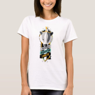 Haus-Merkmale Sigil Harry Potters | HUFFLEPUFF™ T-Shirt
