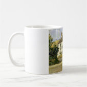 Haus mit Gerüst (Vintages Gebäude) Kaffeetasse (Links)