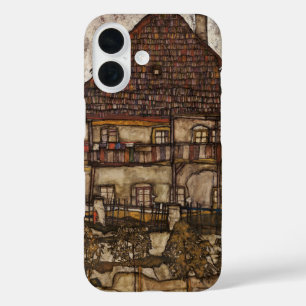 Haus mit Schindeldach von Egon Schiele iPhone 16 Hülle