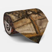 Haus mit Steindach von Egon Schiele Krawatte (Gerollt)