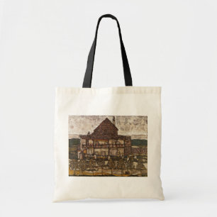 Haus mit Steindach von Egon Schiele Tragetasche