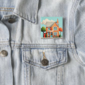 Haus, modernes Zuhause Button (Beispiel)