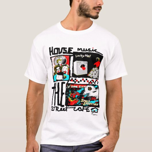 Haus-Musik 1 T-Shirt (Vorderseite)