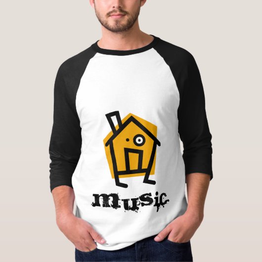 Haus MUSIK T-Shirt (Vorderseite)