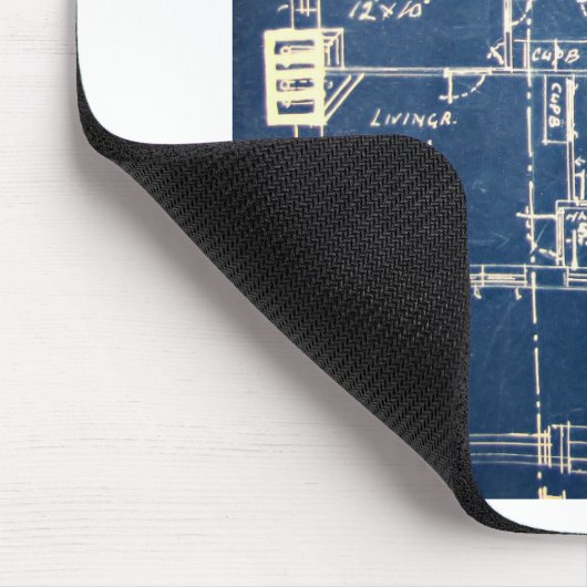 Haus-Pläne Mousepad (Ecke)