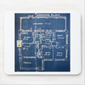 Haus-Pläne Mousepad (Vorne)