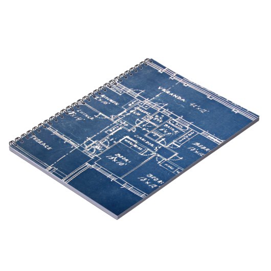 Haus-Pläne Notizblock (Linke Seite)