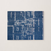 Haus-Pläne Puzzle (Horizontal)