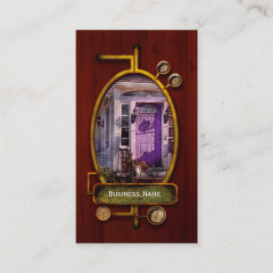 Haus - Portal - Cranford, NJ - reizend im Lavendel Visitenkarte