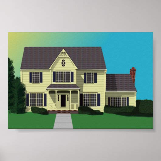 Haus Poster (Vorne)