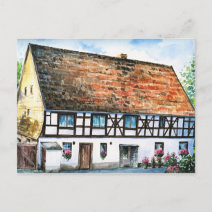 Haus Postkarte