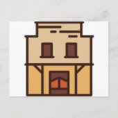 Haus Postkarte (Vorderseite)