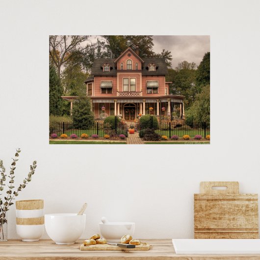 Haus - Puppenhaus Poster (Küche)