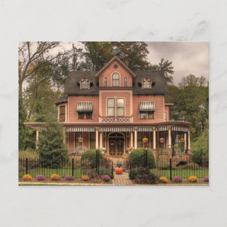 Haus - Puppenhaus Postkarte