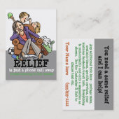 Haus putzen. Haus-Reinigung. Fördernd Visitenkarte (Vorne/Hinten)