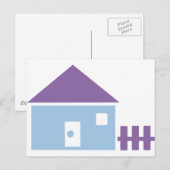 Haus - Real Anwesen Postkarte (Vorne/Hinten)