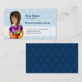 Haus-Reiniger-Visitenkarten Visitenkarte (Vorne/Hinten)