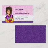 Haus-Reiniger-Visitenkarten Visitenkarte (Vorne/Hinten)