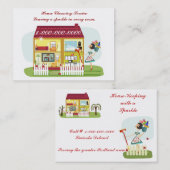 Haus-Reinigung Visitenkarte (Vorne/Hinten)