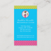 Haus-Reinigungs-Visitenkarten Visitenkarte (Rückseite)