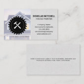 Haus | Saw Chisel und Hammer Visitenkarte (Vorne/Hinten)