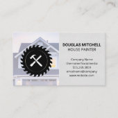 Haus | Saw Chisel und Hammer Visitenkarte (Vorderseite)