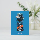 Haus Sigil Harry Potters | RAVENCLAW™ Postkarte (Stehend Vorderseite)
