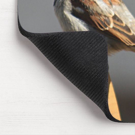 Haus-Spatz Mousepad (Ecke)