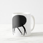 Haus-Staub-Milbe Kaffeetasse (VorderseiteRechts)