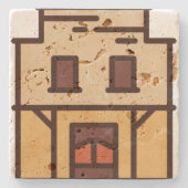 Haus Steinuntersetzer (Vorderseite)