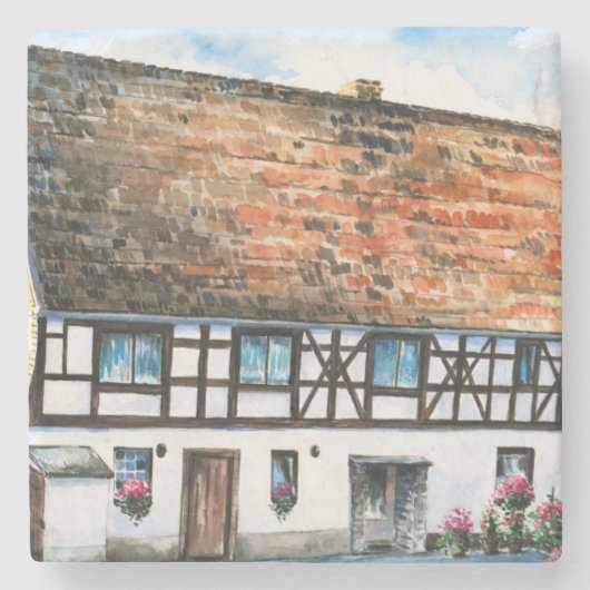 Haus Steinuntersetzer (Vorderseite)
