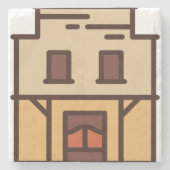 Haus Steinuntersetzer (Vorderseite)