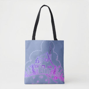 Haus-Stickereidesign Tasche