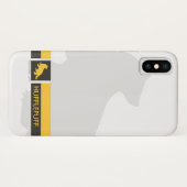 Haus-Stolz-Grafik Harry Potters | Hufflepuff Case-Mate iPhone Hülle (Rückseite (Horizontal))