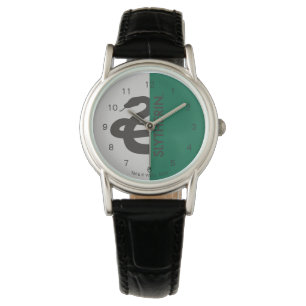 Haus-Stolz-Grafik Harry Potters   Slytherin Armbanduhr