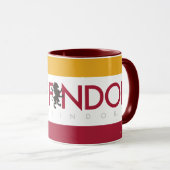 Haus-Stolz-Wappen Harry Potter | Gryffindor Tasse (VorderseiteRechts)