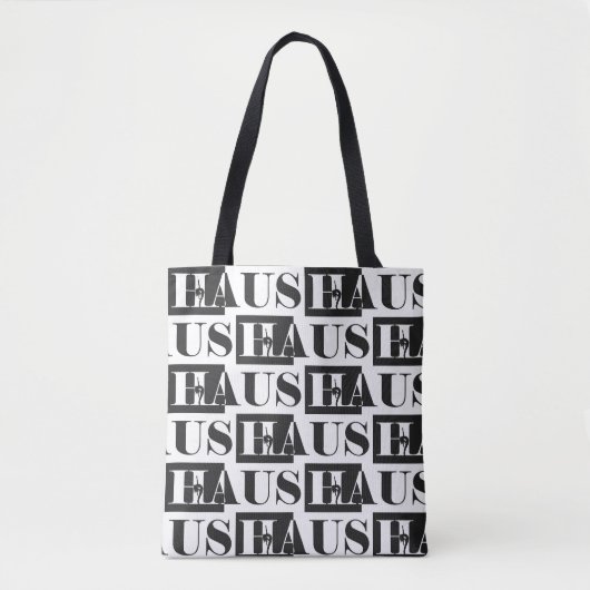 Haus Tote Bag Tasche (Vorderseite)