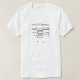 Haus und Anhänger T-Shirt