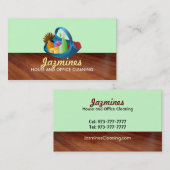 Haus-und Büro-Reinigungs-Visitenkarten Visitenkarte (Vorne/Hinten)