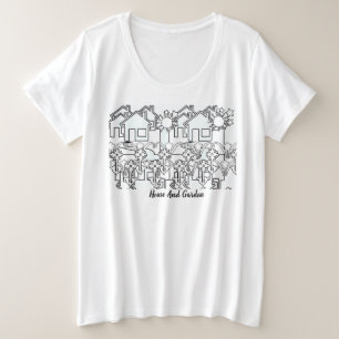 Haus und Garten Große Größe T-Shirt