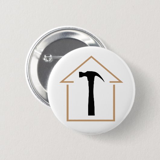 Haus und Hammer Button (Vorne & Hinten)