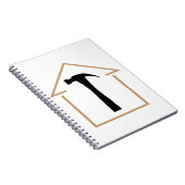 Haus und Hammer Notizblock (Rechte Seite)